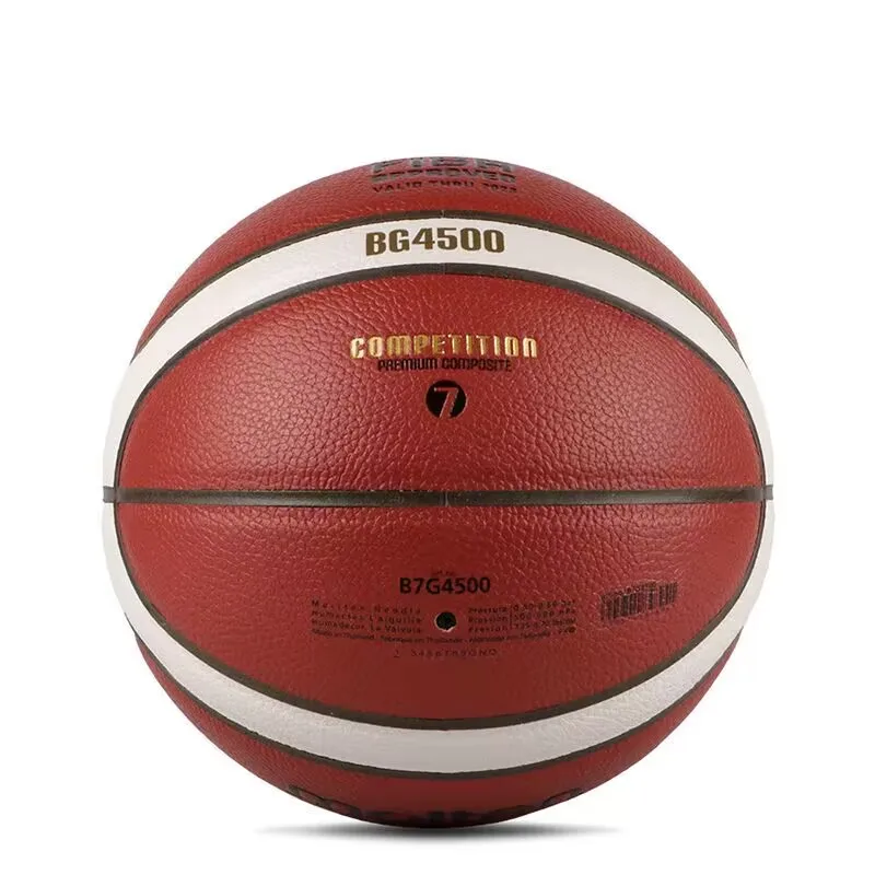 Official Molten BG4500 Size 7 Basketball Competition Basketball Standard Balls Men\'s Women\'s Training Ball Team Basketball