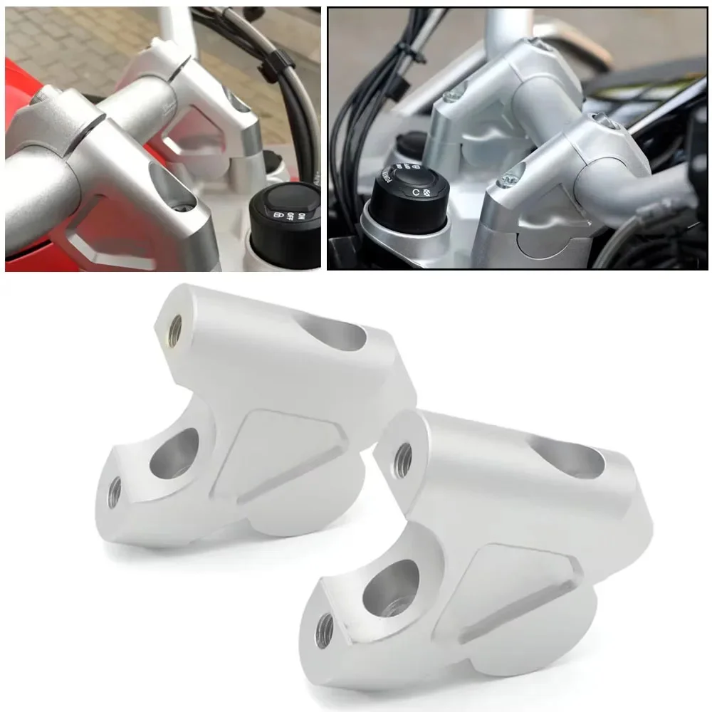 

32mm For BMW R1200GS LC Adventure R 1200 GS ADV R1250GS 2014-2018 Handle Bar Riser Clamp Extend Handlebar Adapter Mount