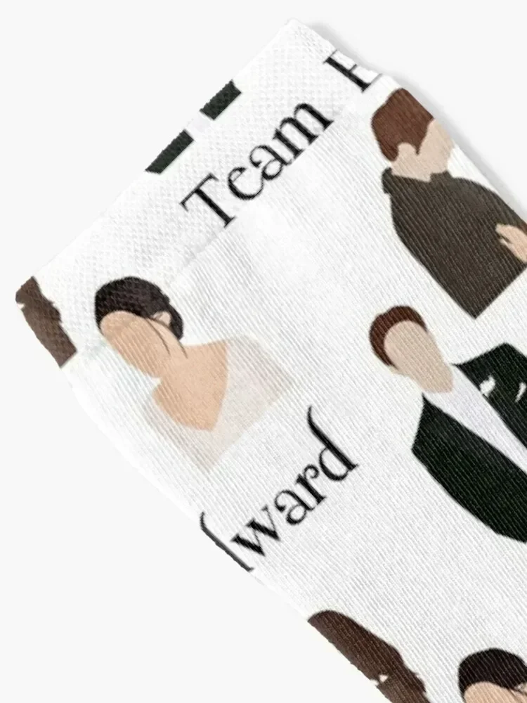 Team Edward stickers pack twilight Socks cotton new year Stockings man Socks Men Women's