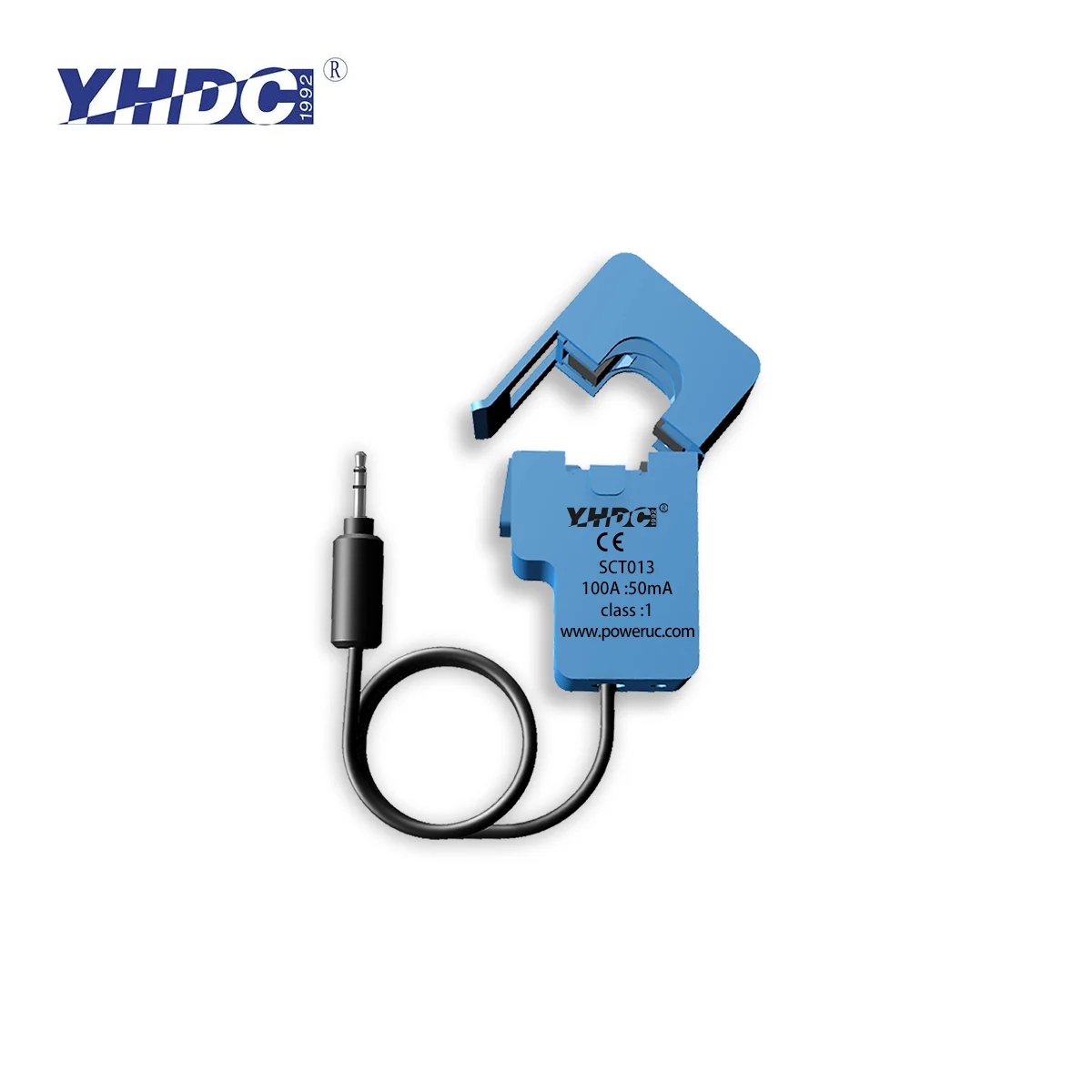 

YHDC SCT013 5A/10A/15A/20A/25A/30A/50A/60A/100A Output 50mA/1V Accuracy 1% Suspension Split Core Current Sensor AC Transformer