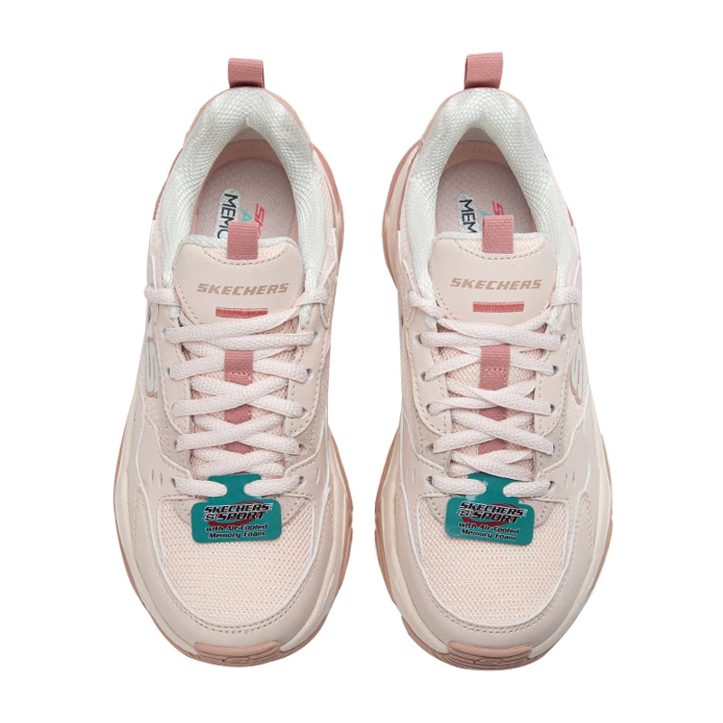 

Skechers Retro Dad Shoes Women's Casual Shoes Comfortable and Fashionable Sneakers 149916-Pink