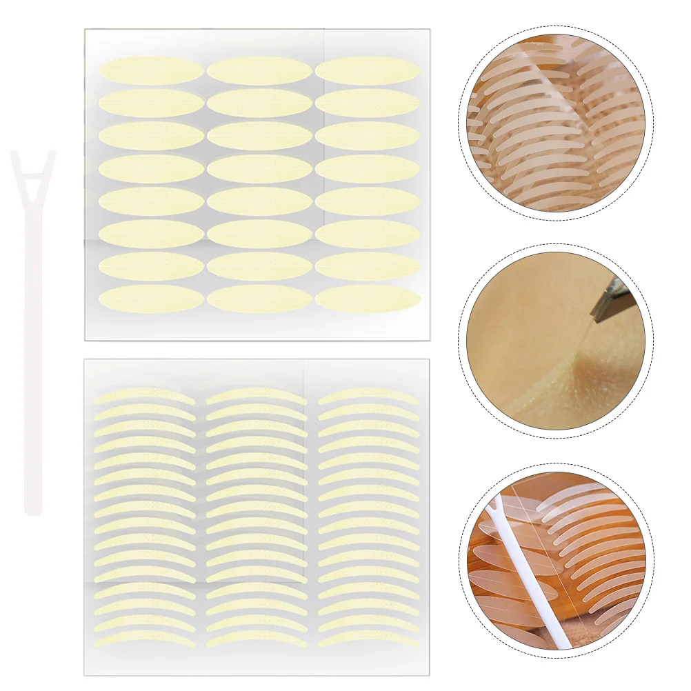 

2 Sets Double Eyelid Tape Lightweight Breathable Natural Invisible Eye Sticker Beauty Supply Premium PE Material for Hooded