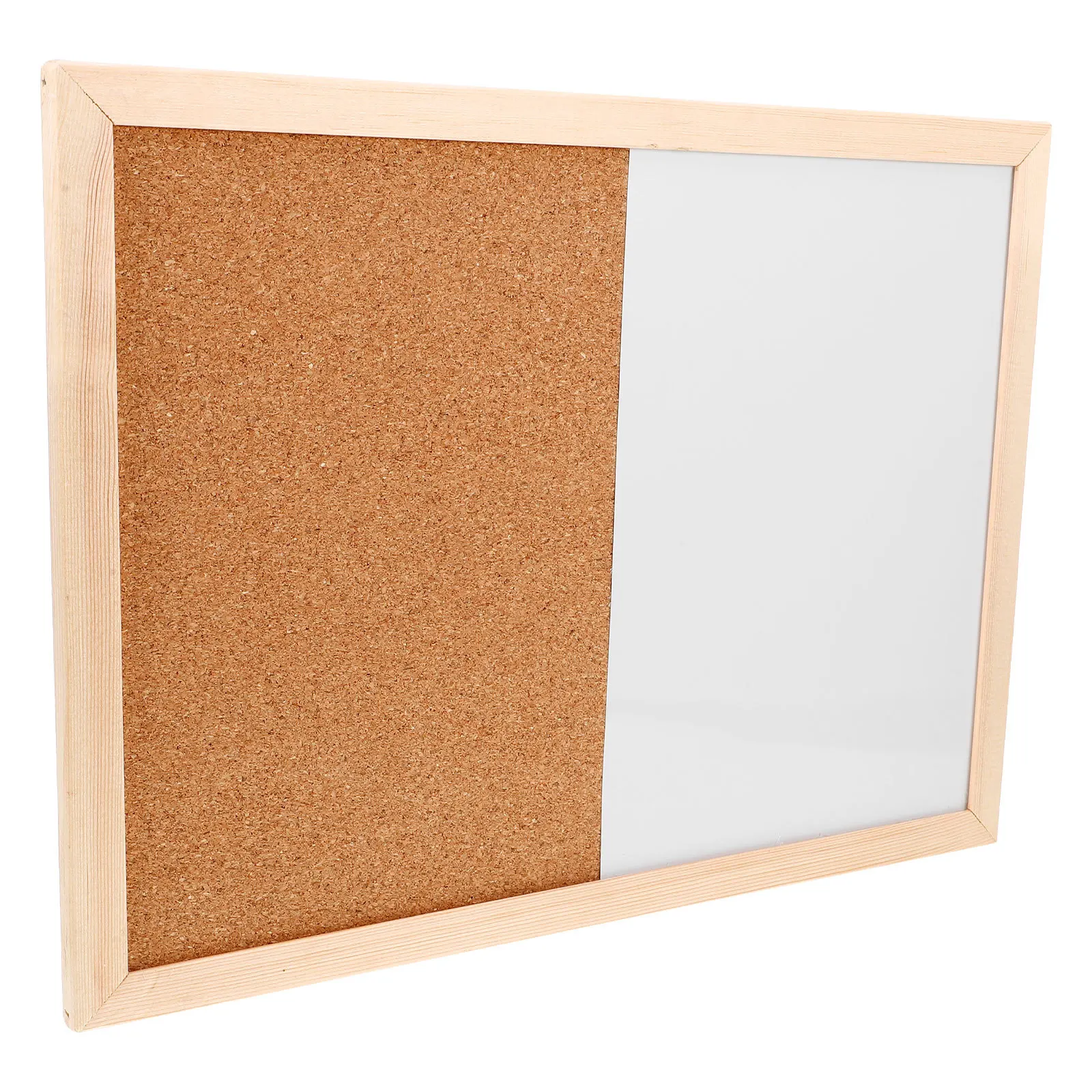 مذكرة الفلين بوصة إطار من الخشب الطبيعي رسالة منزلية للملاحظات لوحة الإعلانات المغناطيسية عرض الصور جدار ديكور لوحة الإعلانات #5