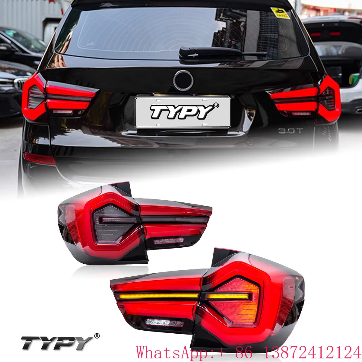 

TYPY Original Wholesale Price Auto Taillight Assembly for BMW X3 F25 2011-2017 Upgrade Modified LED Taillight