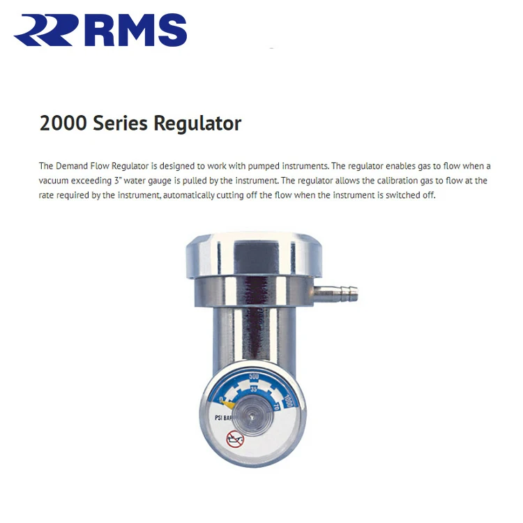 IMPA 851596 Demand Flow Regulator For Cylinder CALGAZ A0177682 0.25-5L/MIN
