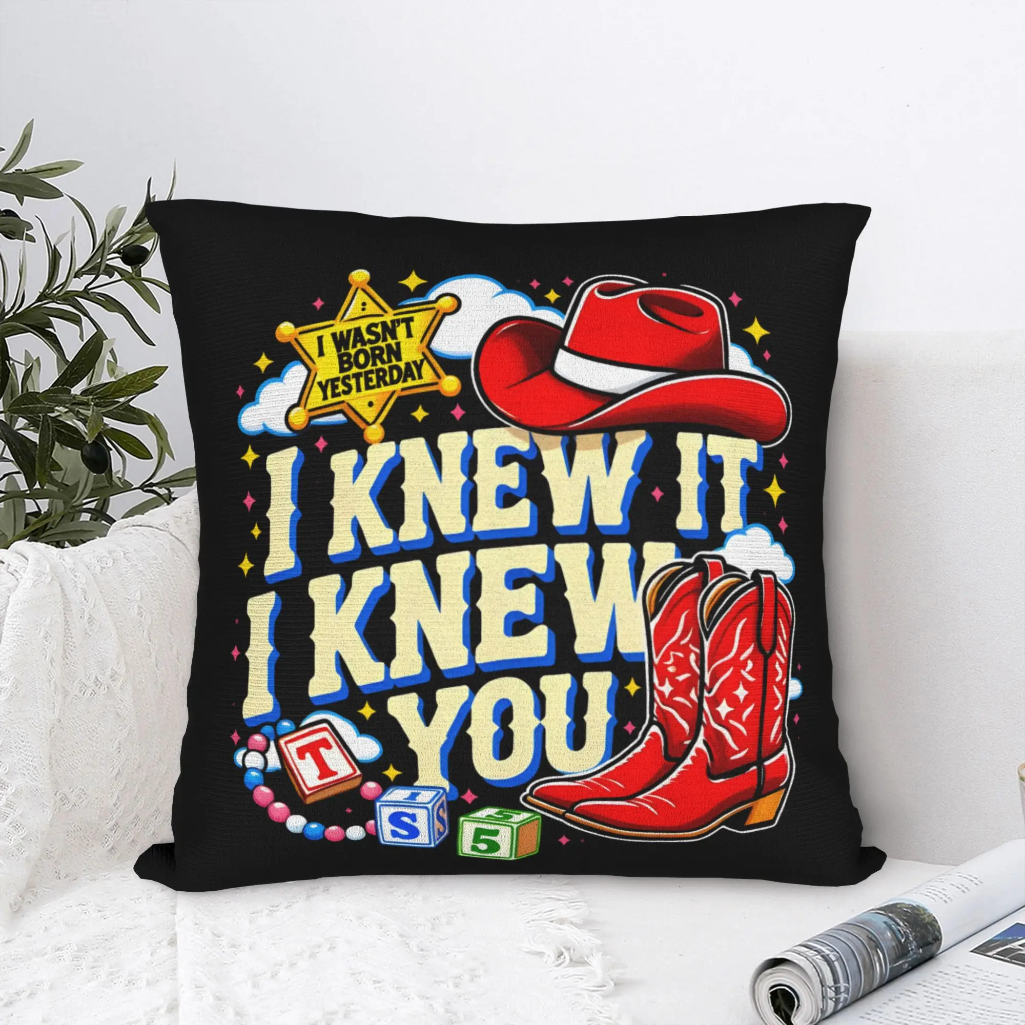 I Knew It I Knew You Cartoon Movie Square Pillow Cases TS5 Cushion Covers Customized Zippered Decorative Pillowcase for Sofa