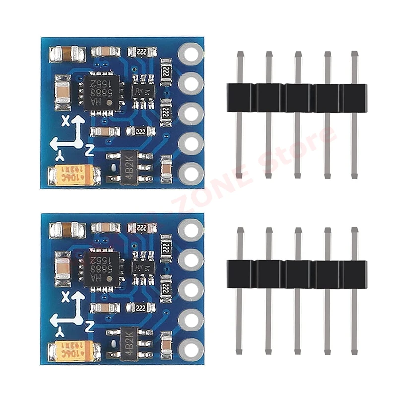 2Pcs GY-271 QMC5883… - image