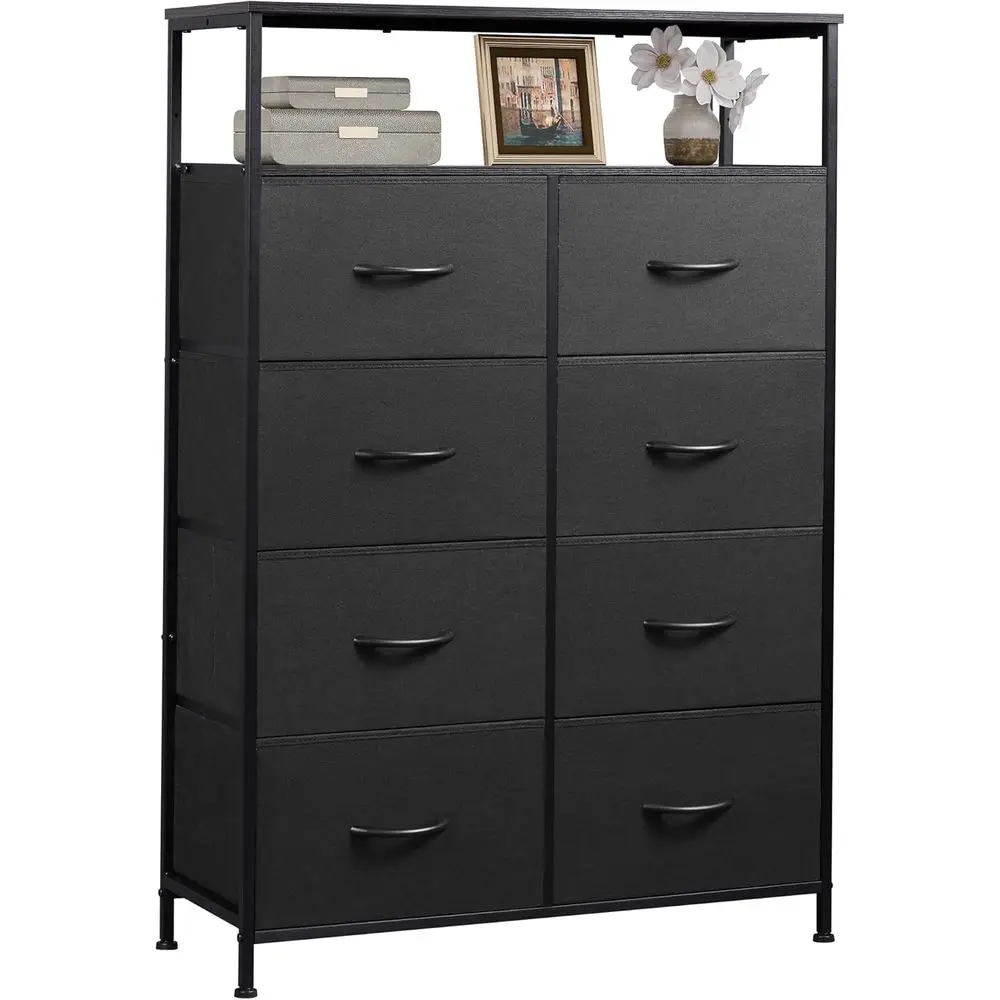 Bedroom Storage Solutions: Open Shelves, Tall Drawer Units, Fabric Bins, Chests, and Closets for Living Spaces and Hallways