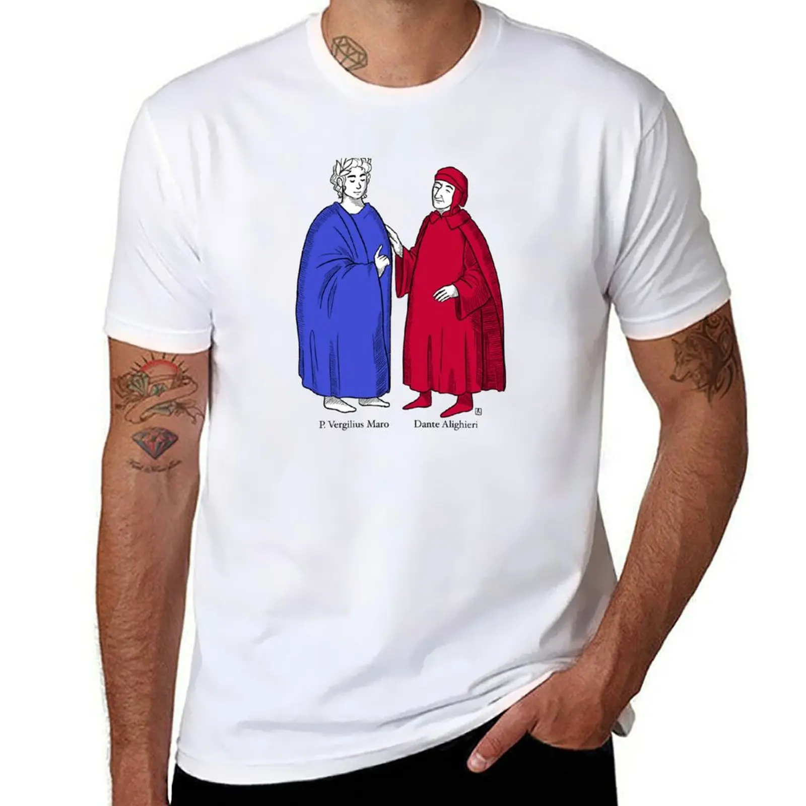 

essential (colors) shirts t T-Shirt and man shirt cotton Dante t Vergil