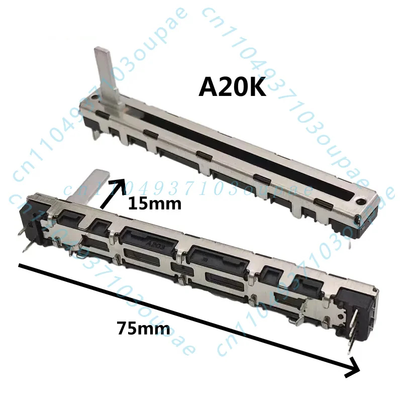 per-potenziometro-a-scorrimento-diretto-noble-a20k-per-mixer-yamaha-mg12xu-mg16cx