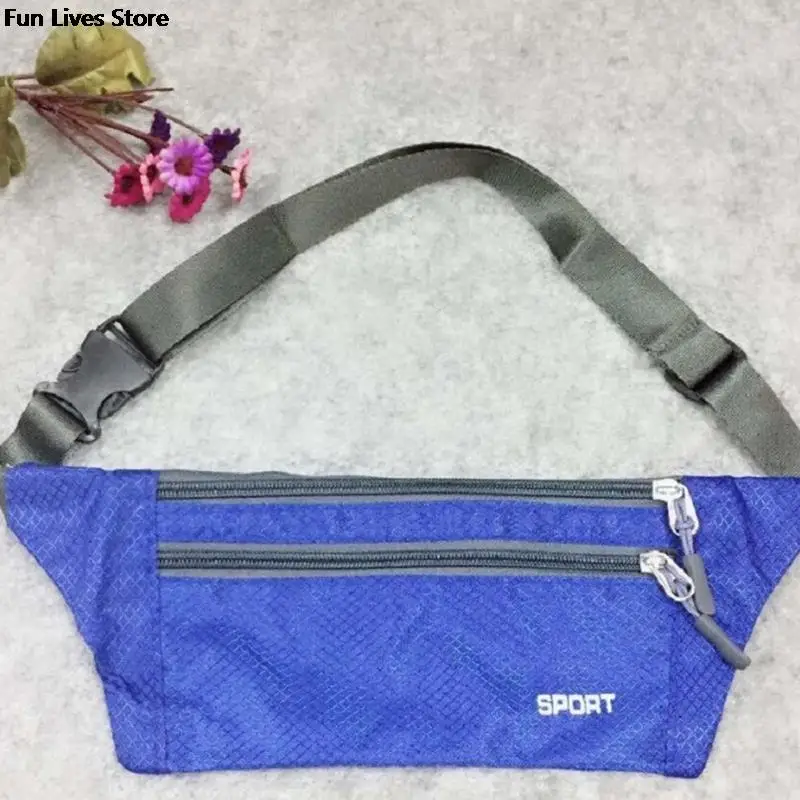 Sports Phone Storage Bag Outdoor Cycling Running Fitness Waist Pack Adjustable Strap Belts Bags Lightweight Invisible Pouch