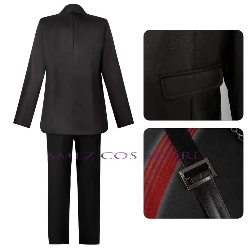 Juego Love and Deepspace Sylus disfraz de Cosplay para hombres Marauders sin fin Sylus uniforme traje Halloween juego ropa de rol peluca Shusheng