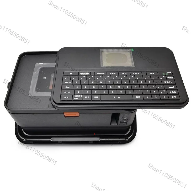 PT-E800TK Line Number Machine with E850TKW Number Tube Wireless WiFi Cable Sleeve Label Printing for E800