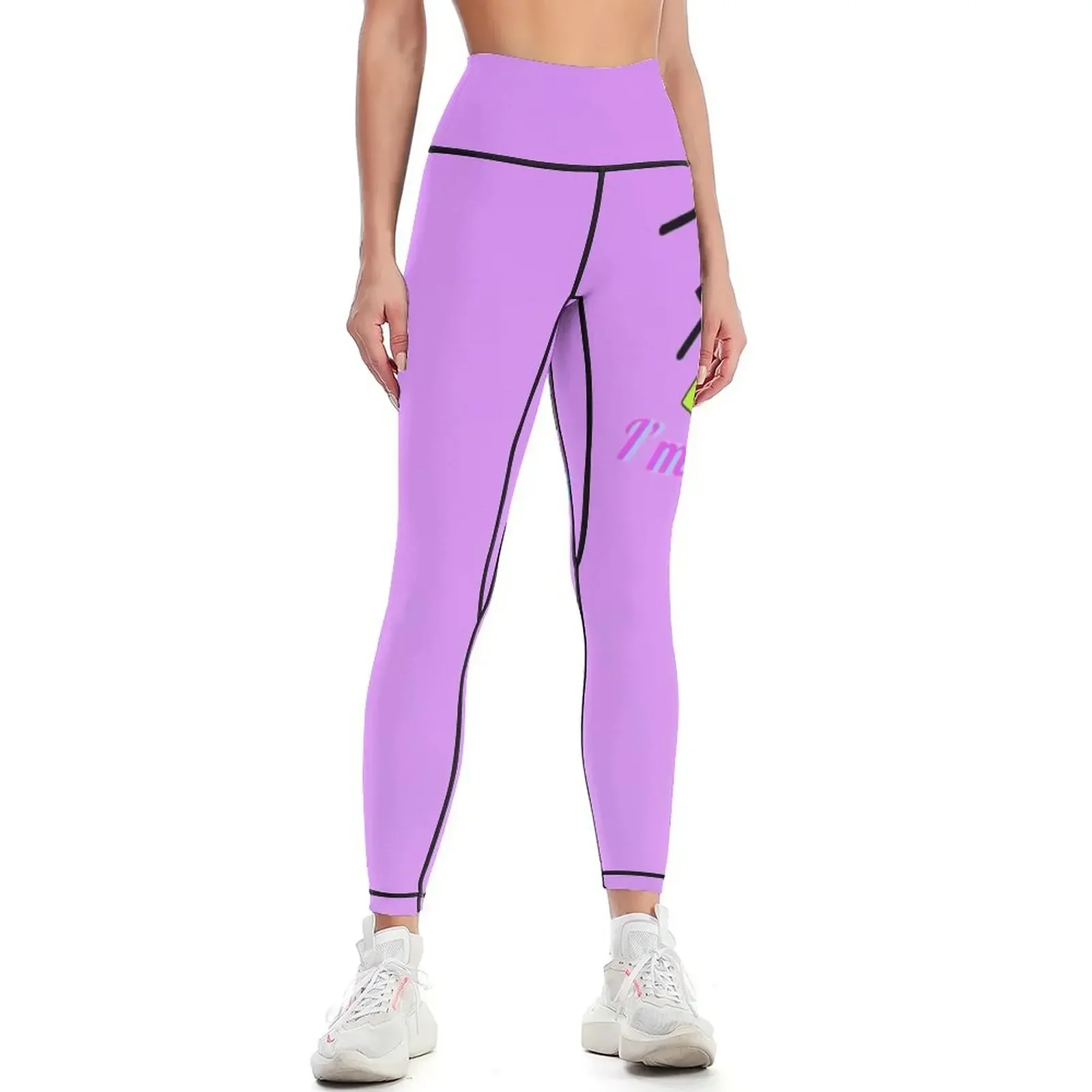 

Ferns on Black – Moko Leggings for fitness gym's sportswear Legging sport flared Womens Leggings