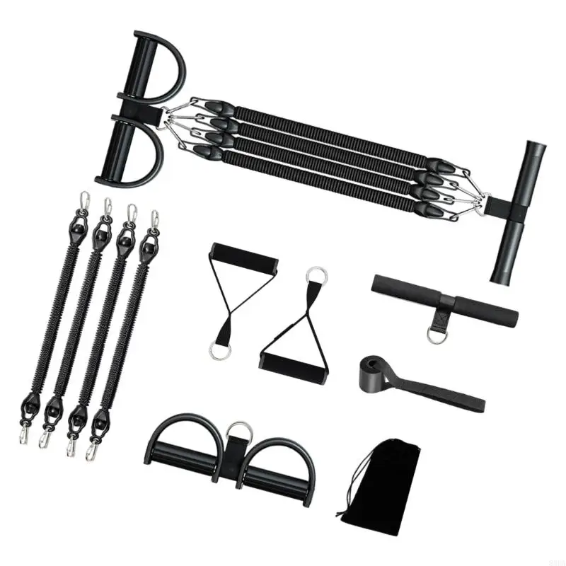 حزام تمارين الكاحل متعدد الوظائف، دواسات القدم القابلة للتنظيم، حزام مقاومة لتمدد الساق، معدات نحت الجسم بالكامل