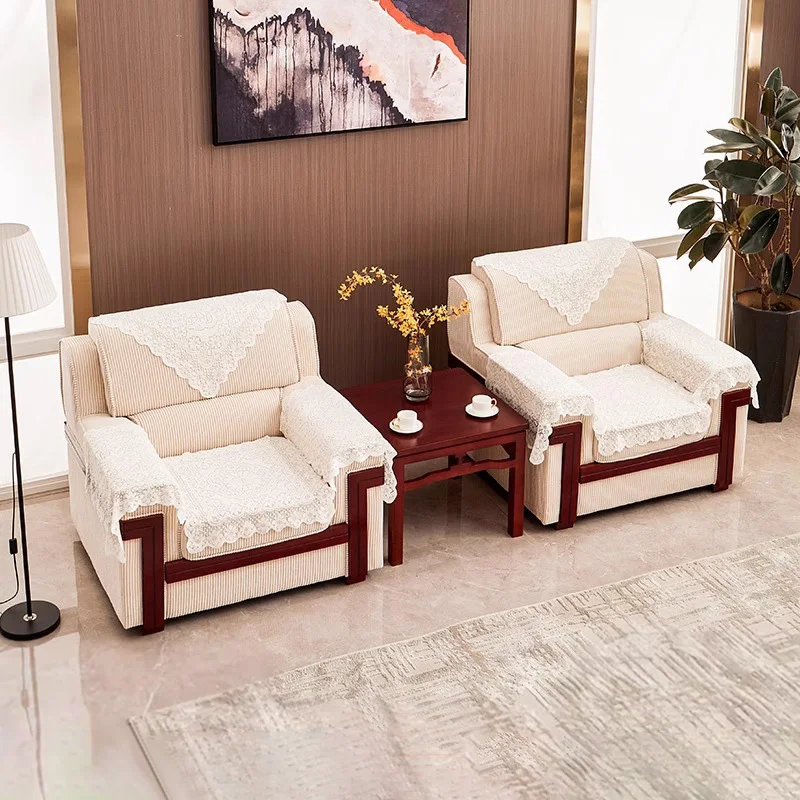 Office Furniture Commercial Modern Reception Sofa Office Couch Leather Office Sofa Set Furniturepromote sales