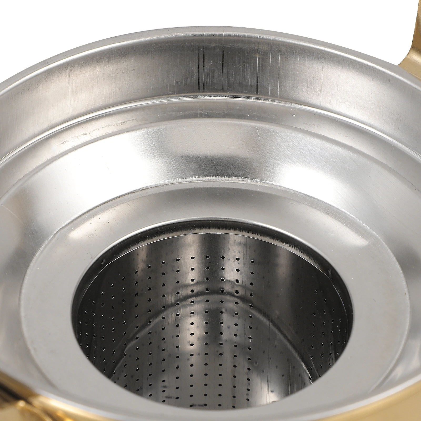 

1pcs Hammered Stainless Steel Teapot With Strainer Large Capacity Tea Kettle For Home Hotel Restaurant Kitchen Use Metal Water