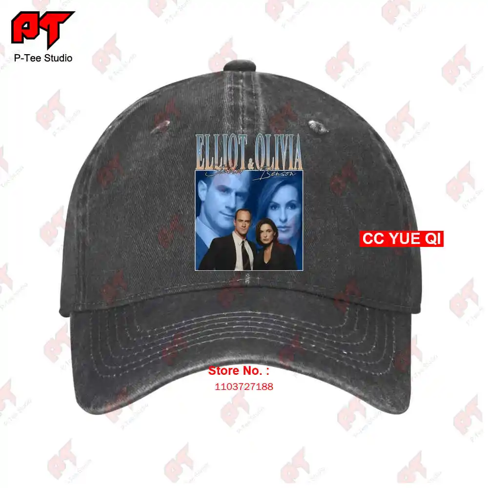 Law And Order Elliot Stabler And Olivia Benson 90S Baseball Caps Truck Cap 1ZYL