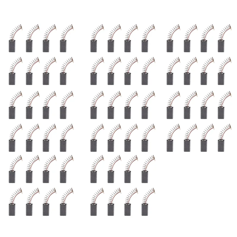 

BAAG-64 Pcs 5 X 8 X 14Mm Carbon Brush Replacement For Electric Angle Grinder