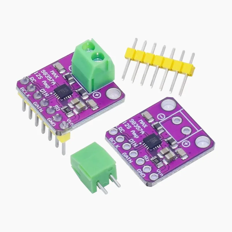 

MAX98357 I2S 3W Class D Amplifier Breakout Interface Dac Decoder Module Filterless Audio Board For Raspberry Pi Esp32