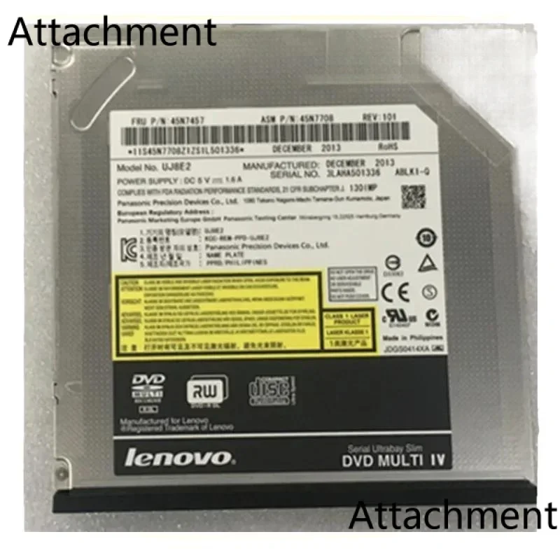 Fr: 45n745 7 DVD-RW Super Multi burner for Lenovo ThinkPad t430s T420s T410 T400 notebook special built-in Dvdrw drives