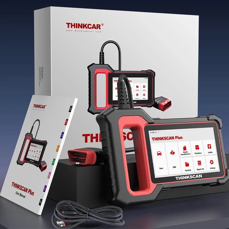 THINKCAR THINKSCAN Plus S7/S4/S6 Strumento diagnostico OBD2 Lettore di codici automatici OBD 2 Scanner automobilistico Aggiornamento gratuito a vita