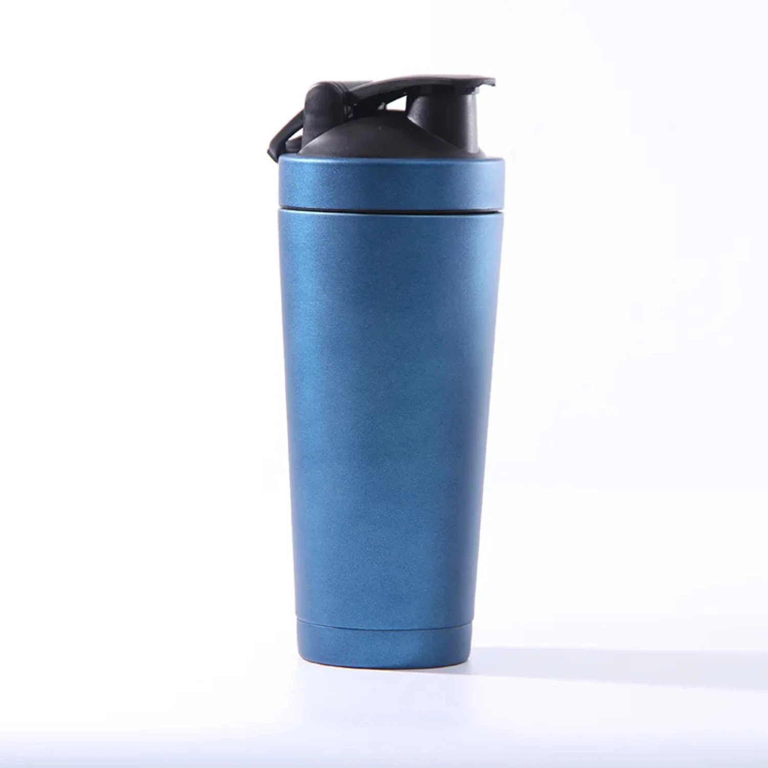 Двухслойная чашка-термос из нержавеющей стали, 26 унций, чашка для фитнеса, протеинового порошка, многофункциональная спортивная бутылка для воды