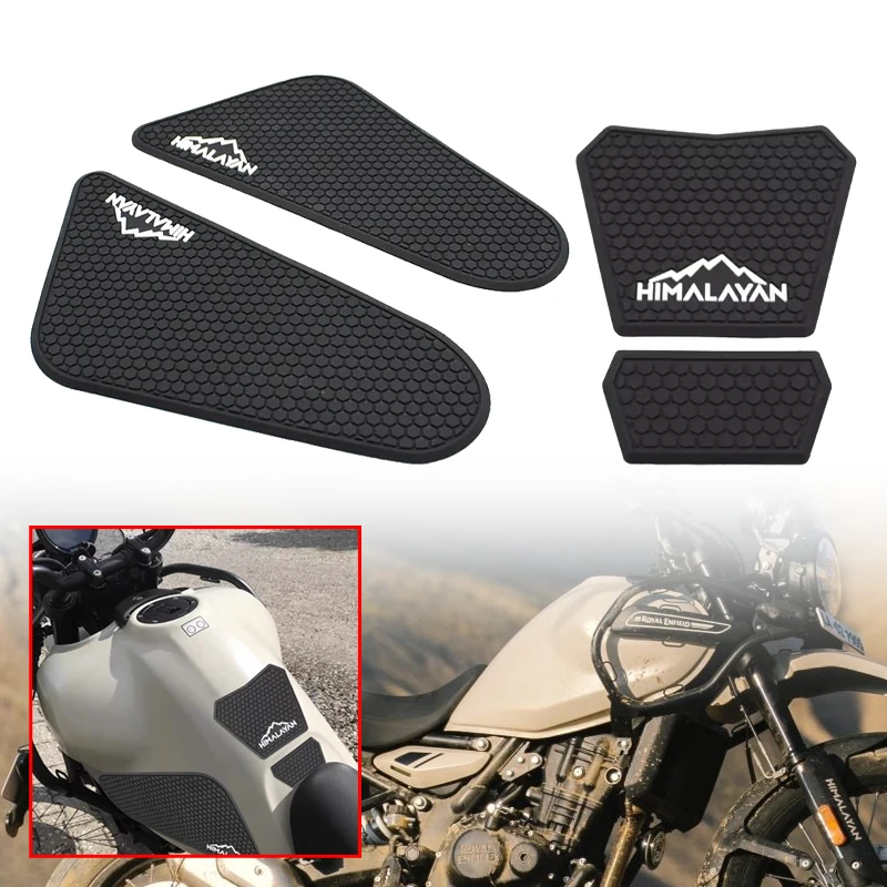 

Fit For Himalayan450 Himalayan 450 2024 2025 Motorcycle Accessories Anti Slip Tank Pad Sticker Gas Knee Grip Traction Side Pad