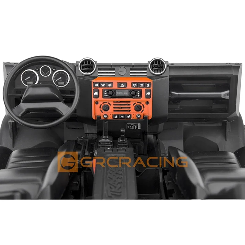 Simulation Plastic Interior in The Control Seat Suit Modification for 1/10 RC Crawler Car Traxxas TRX4 Land Rover Defender Parts