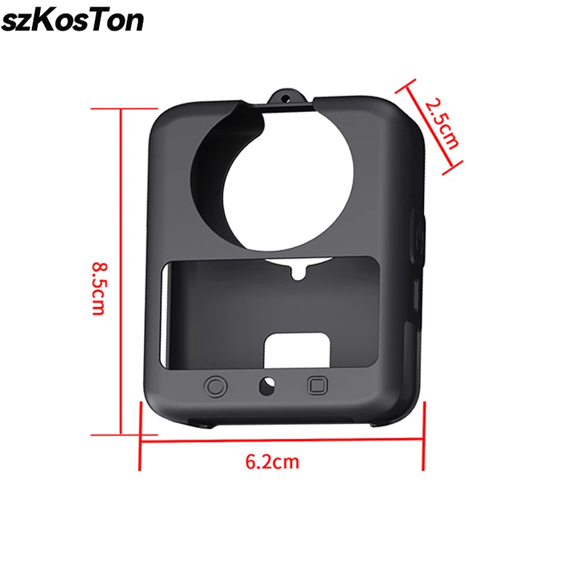 Für DJI OSMO 360 1 2 Ⅱ Kamera Schutz-Zubehör-Set Objektivschutz Silikon-Schutzhülle Displayschutzfolien Kameratasche – Detail 1