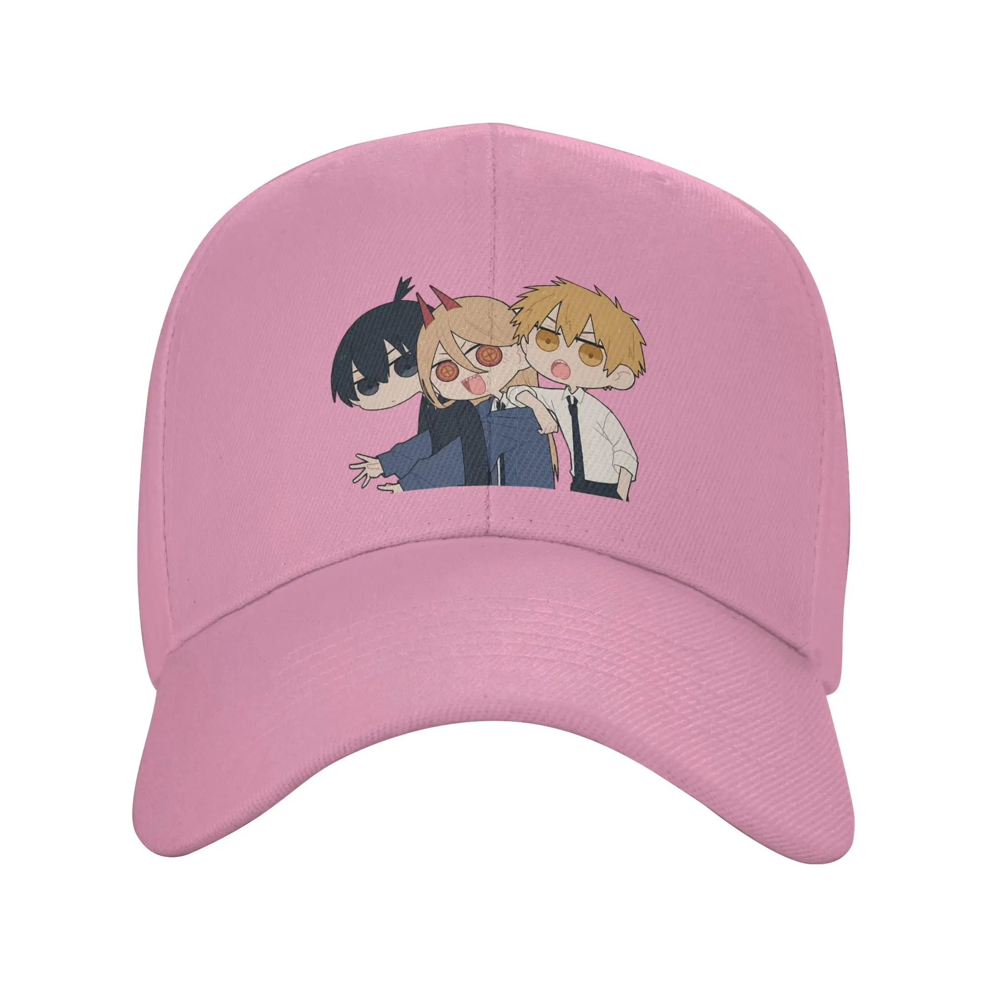 Chainsaw Man Anime Denji Aki Pᴏᴡᴇʀ Baseball Cap  Vintage Unisex Men Hats Breathable Custom DIY Running Hippie Baseball Caps Gift