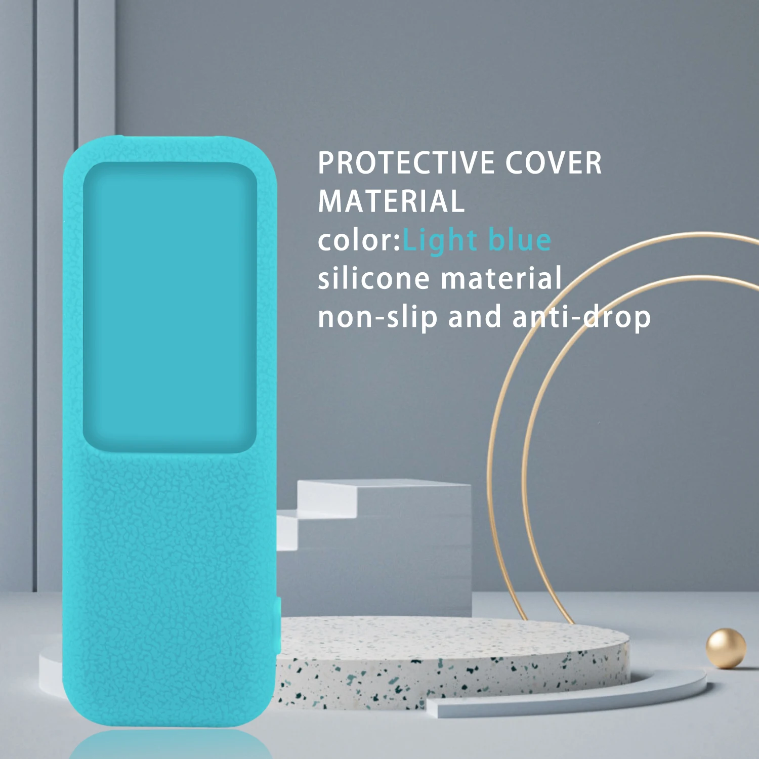 Funda de silicona apta para reproductor Amazon Fire TV Stick CV98LM YMX-01 Protector a prueba de polvo cubierta protectora duradera a prueba de golpes