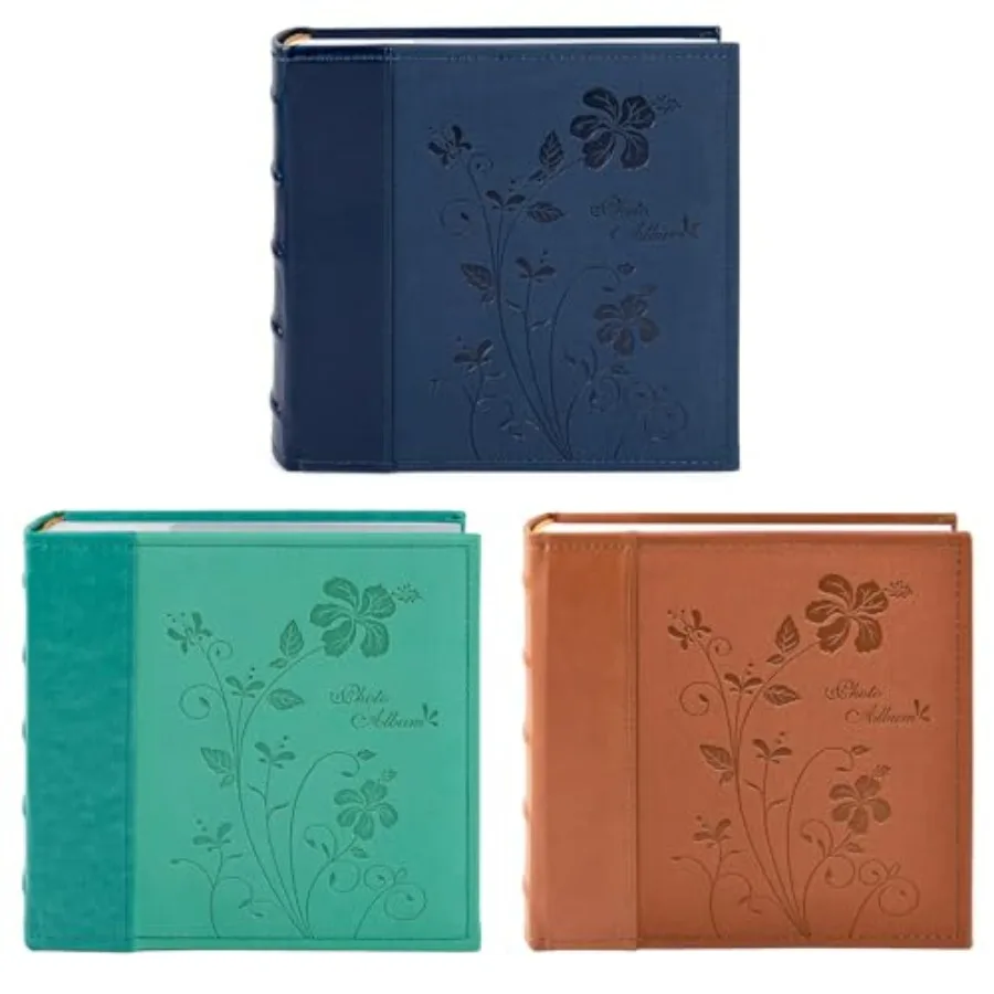 

3 Pack 200 4x6 Photo Albums