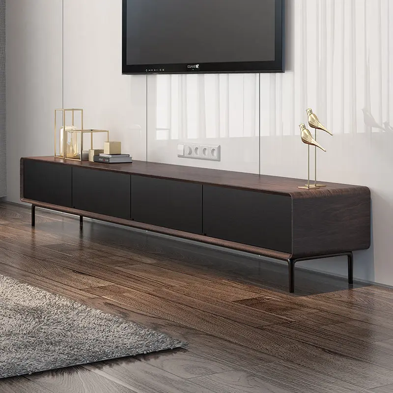 Mueble de TV para Sala de Estar, Mueble de Almacenamiento, Cómoda para Televisión, Mueble de TV Japandi de Lujo, Muebles para el Hogar, Muebles Modernos