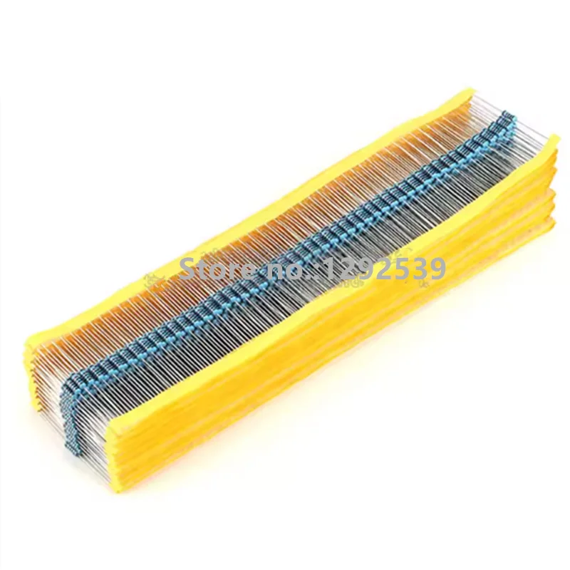 20pcs 2W Metal film resistor 1% 1R ~ 10M 2.2R 4.7R 10R 22R 47R 100R 220R 470R 1K 10K 100K 2.2 4.7 5.1 10 22 47 100 220 470 ohm image 2