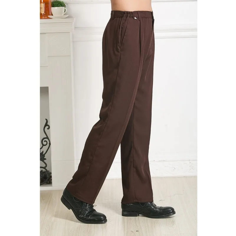 Men's Cleaning Pants Hotel Hotel Construction Site Work Clothes Cleaner Trousers Wear-resistant Brown Work Pants