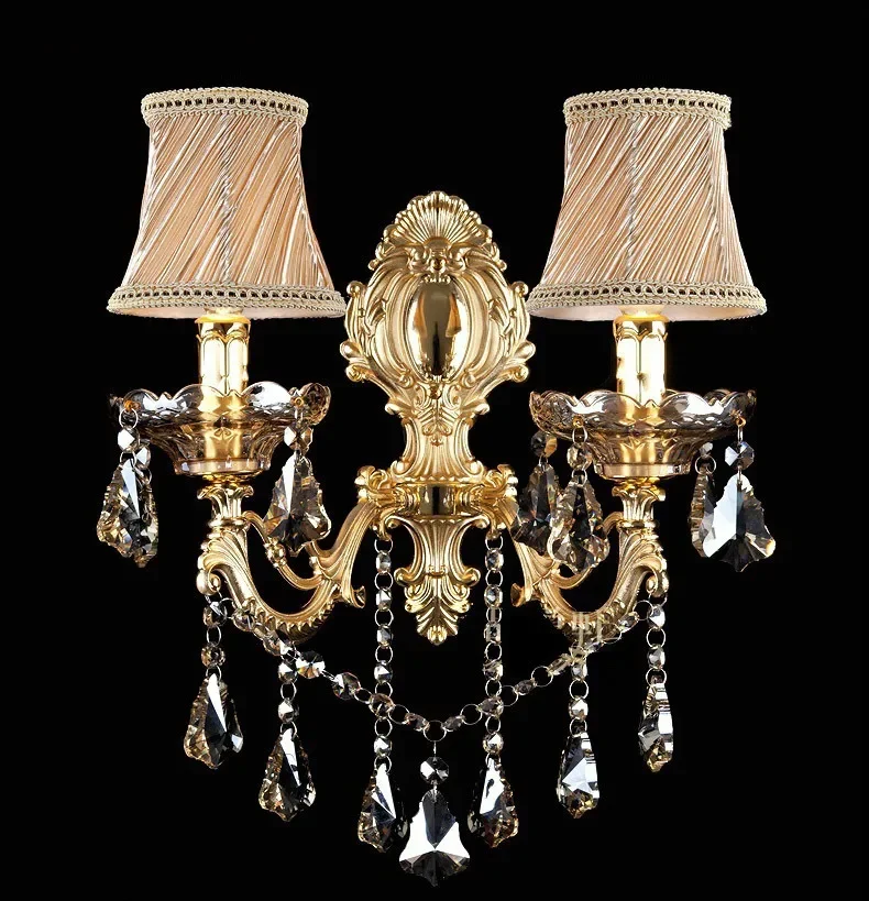 

Fashion crystal wall lamp Sconce Light candle wall lamps stair lamp bedroom bedside lamp mirror light