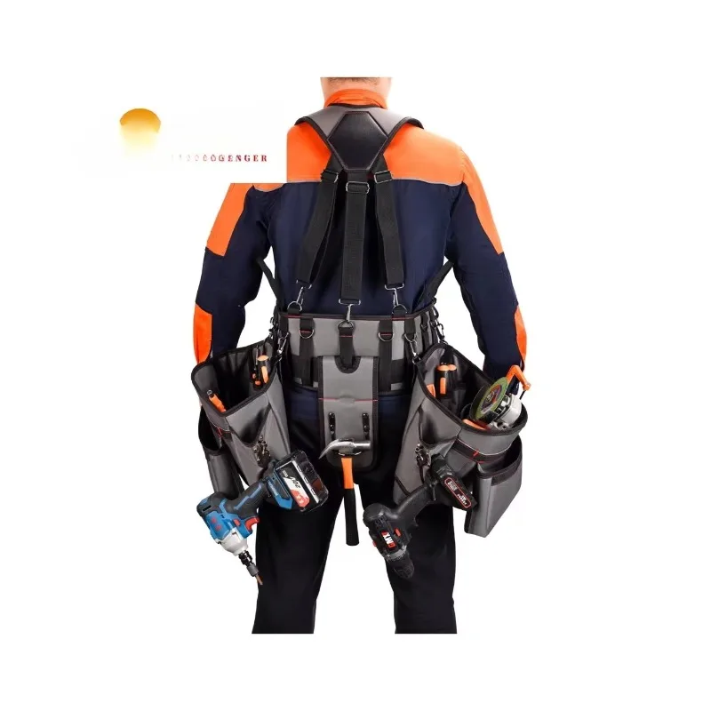 

Heavy Tool Strap Wearable and Lashing Dual-Use Kit Free Manual Electrician Tool Bag Maintenance Kit