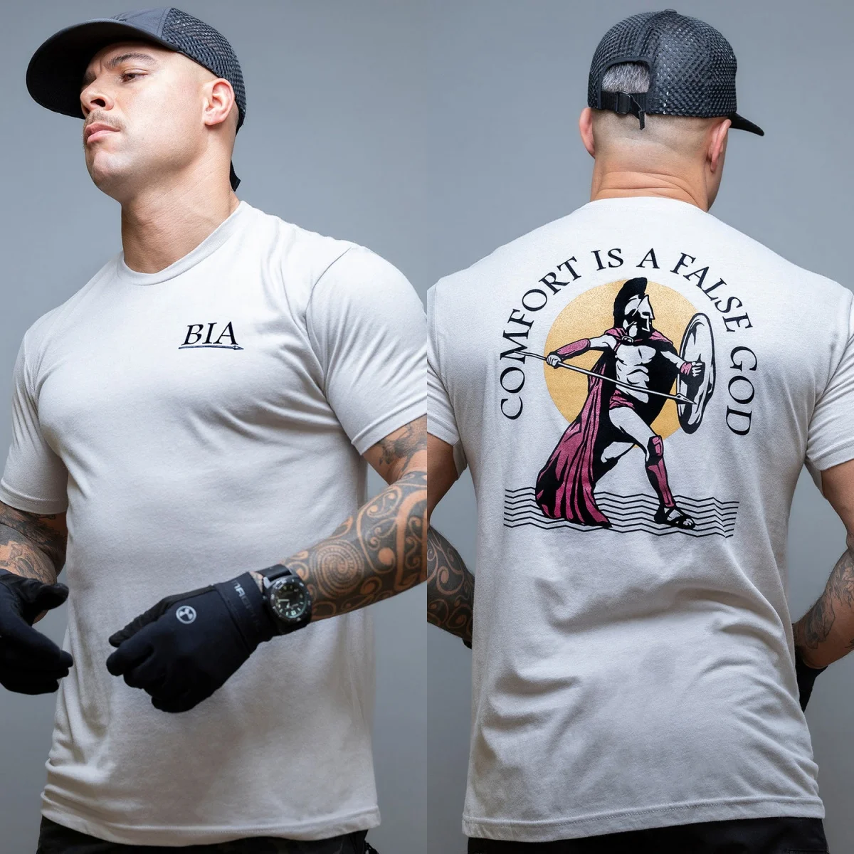 2026 New Brothers in Arms Comfort Is A False God - Tactical T-shirt - Brothers in Arms