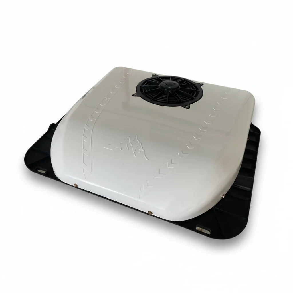 

Roof Top Air Conditioner, 12V 24V DC ABS, Parking Minibus Cooling System, fit for Van and Sprinter, RV Universal AC Unit