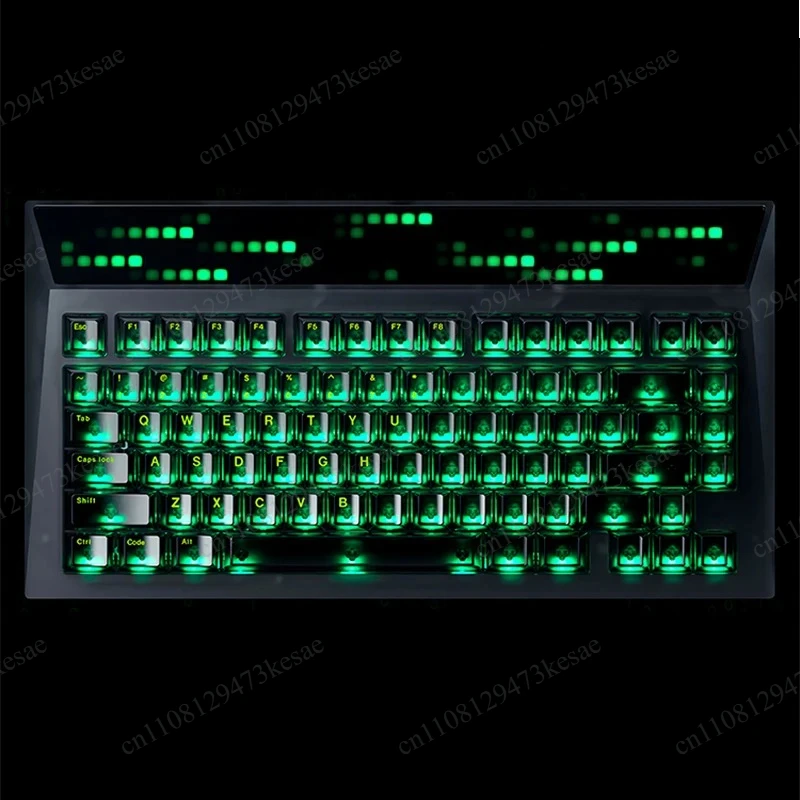R4 Custom Mechanical Keyboard | Hot-Swappable RGB Backlit Wireless Gaming Keyboard with Bluetooth & Wireless Charging