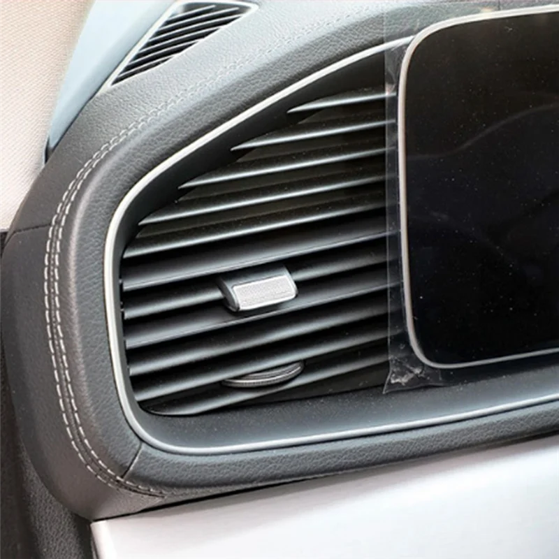 لوحة العدادات اليسار A/C تنفيس منفذ تبويب كليب طقم تصليح تنفيس الهواء تعديل مشبك لمرسيدس بنز W167 2020-2024 أجزاء