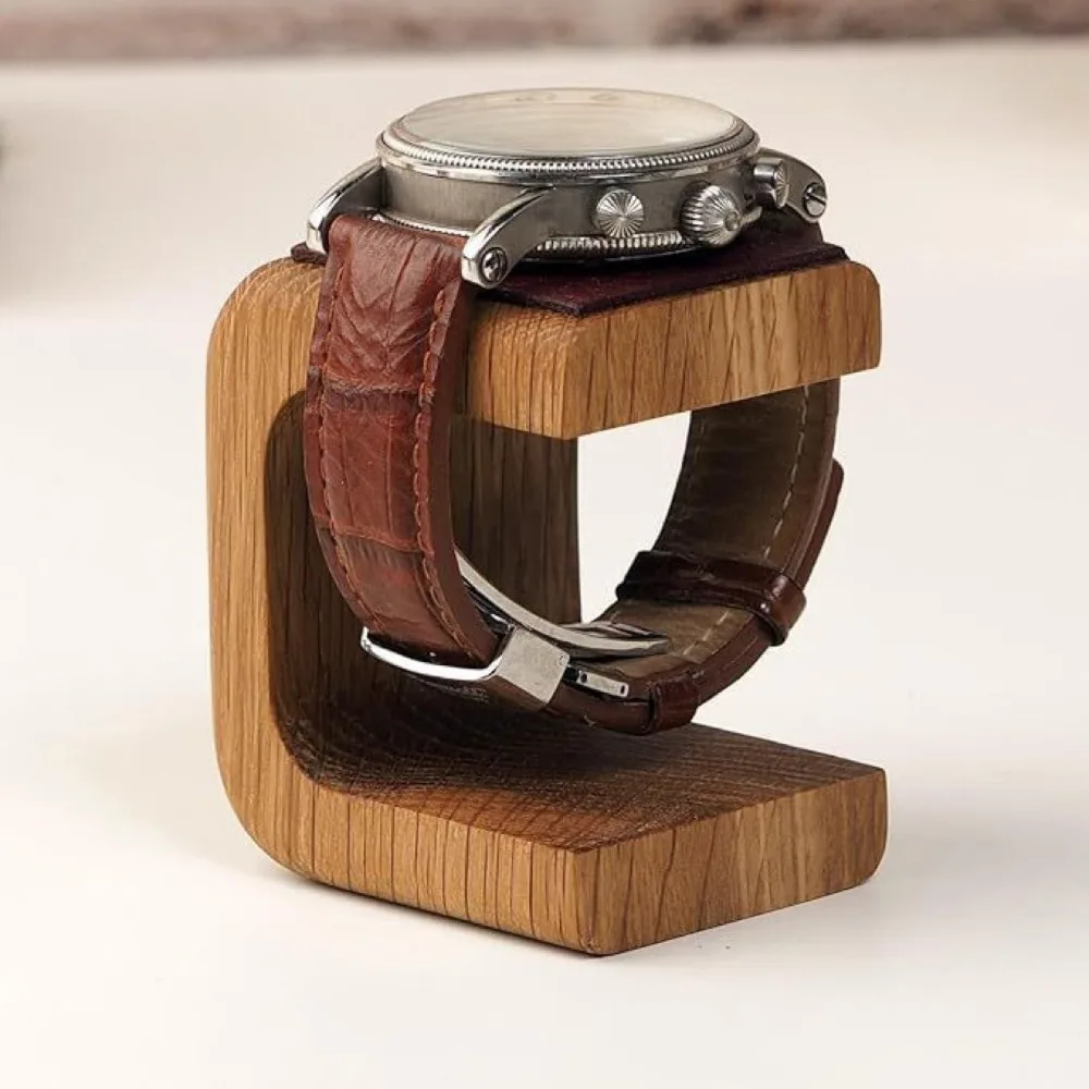 New Solid Wood Watch Holder Universal Multifunction Watch Stand Stable Jewelry Organizer Stand For Bracelet Ring Earring
