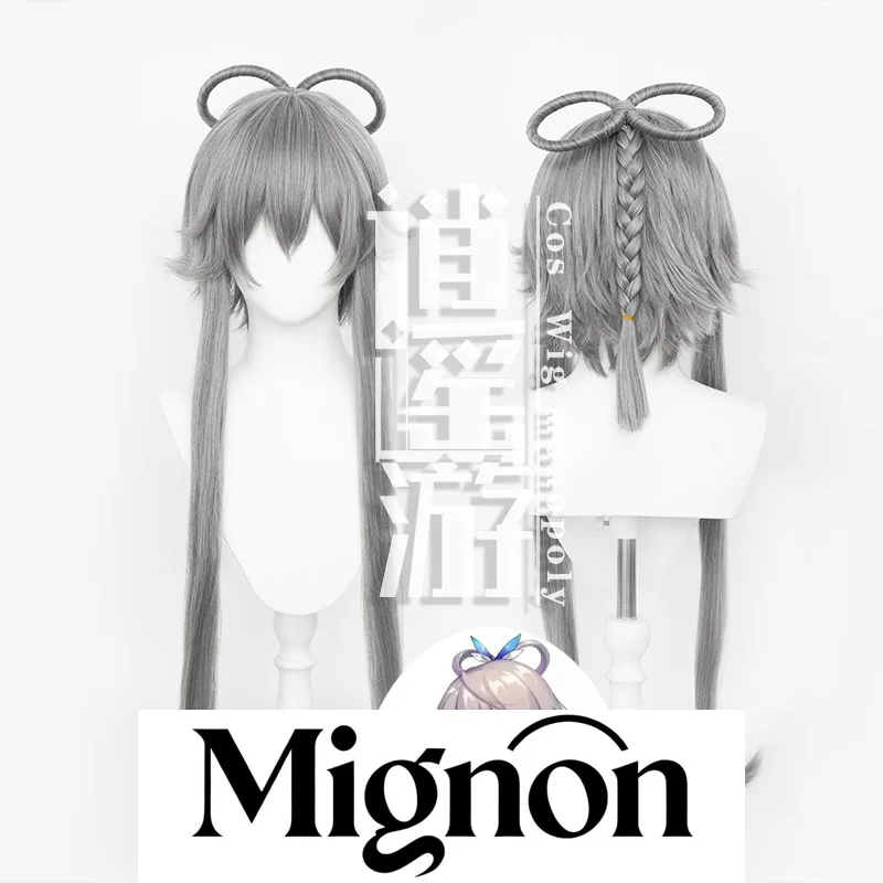 

Vocaloid Luo Tianyi Cosplay Wig Simulation Scalp Top Separate Clips Halloween Gift