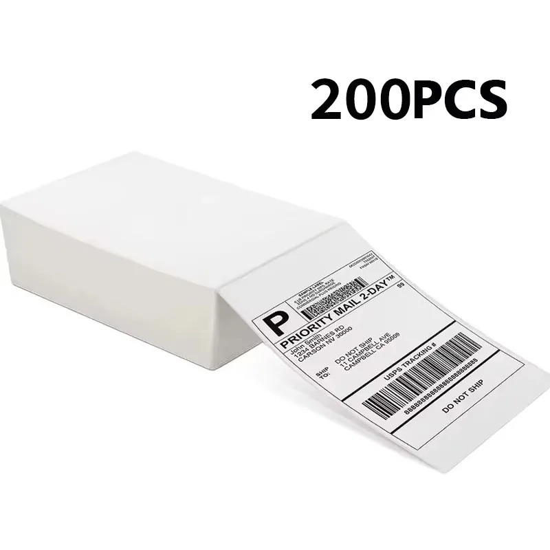 4x6 inch thermisch etikettenpapier 100/200/500 vellen 100x150mm etiketten verzending DHL UPS Express barcode voor 9220/9210/246S/D100/D200