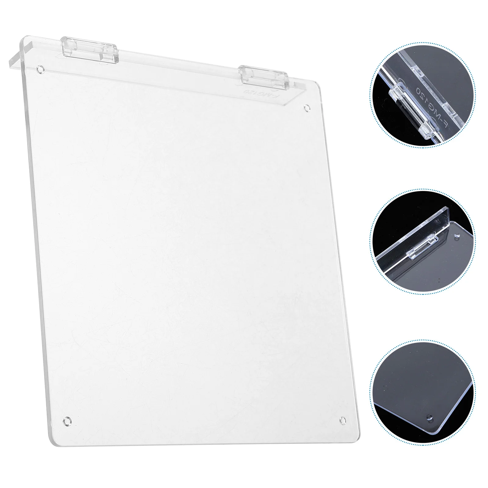 

Central AC Thermostat Protective Cover Transparent Dustproof Waterproof Panel Protector for Wall Air Conditioner Guard