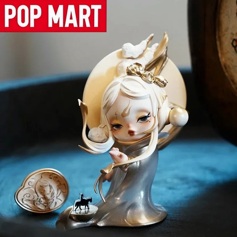 

New Popmart The Golden Gallop Series Original Blind Box Surprise Mystery Box Anime Figure Ornaments Figurines New Year Gift Toy