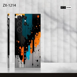 Colorful Decal Skin for Samsung S25 S26 Ultra S24 5G Back Screen Protector Film Cover 3M Wrap Modify Sticker