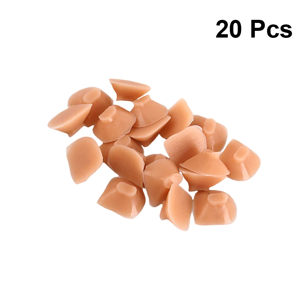 

20 Pcs Copper Flute Rubber Pad Instrument Accessory Horn Key Tuner Necessary Silicone Professional