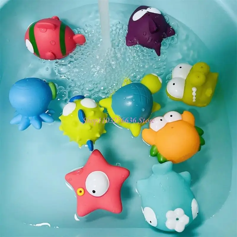 R6fd PVC Animal Hand Puppets Fingta giocattolo sviluppo da gioco per le attività del gruppo Toddlers